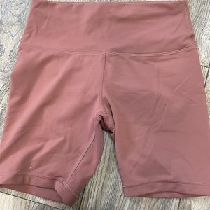 Lululemon Wunder Train High Rise Short 8” Size 10 Spiced Chai